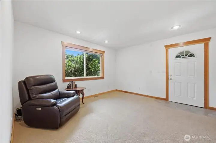 Bedroom #1 with exterior door access.