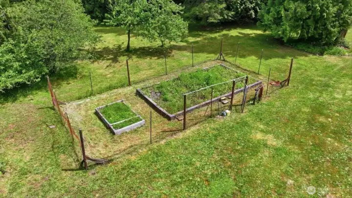 Garden area.  What will you grow in your garden?