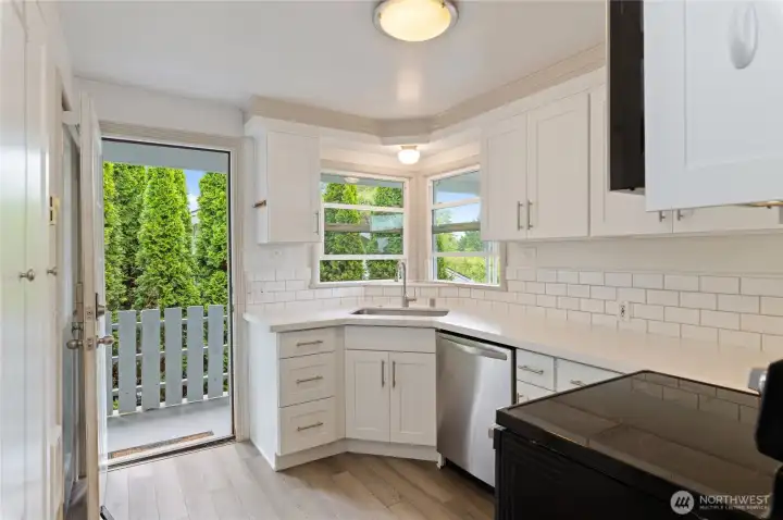 Unit A kitchen 2