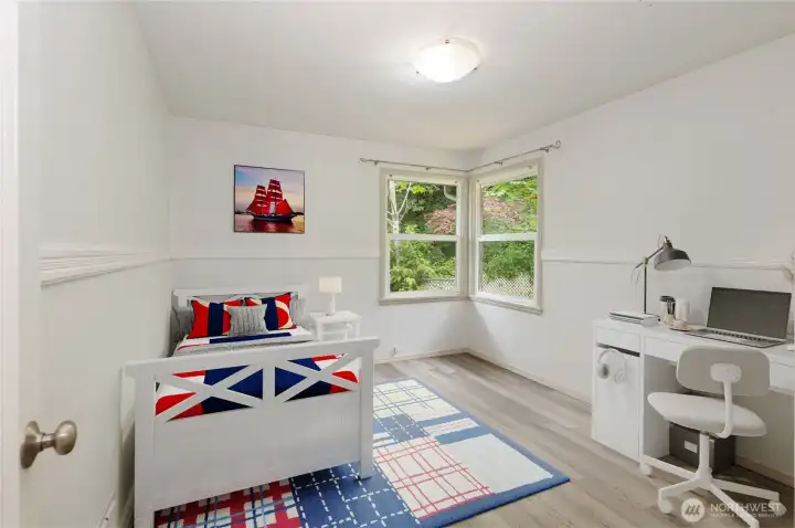 Unit A bedroom 1 virtually staged