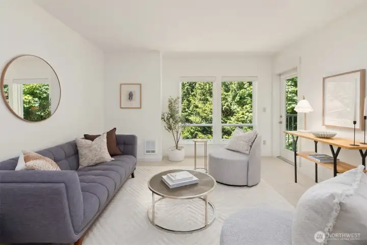 A total of approximately 660 sq. ft of easy-care comfort. A total of approximately 660 sq. ft of easy-care comfort.