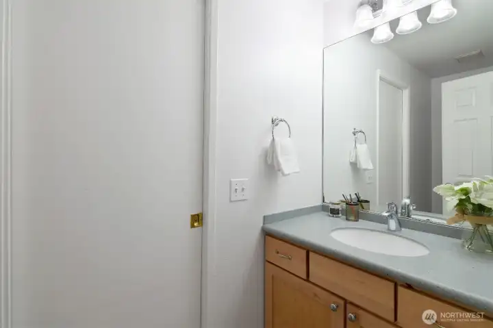Guest powder room