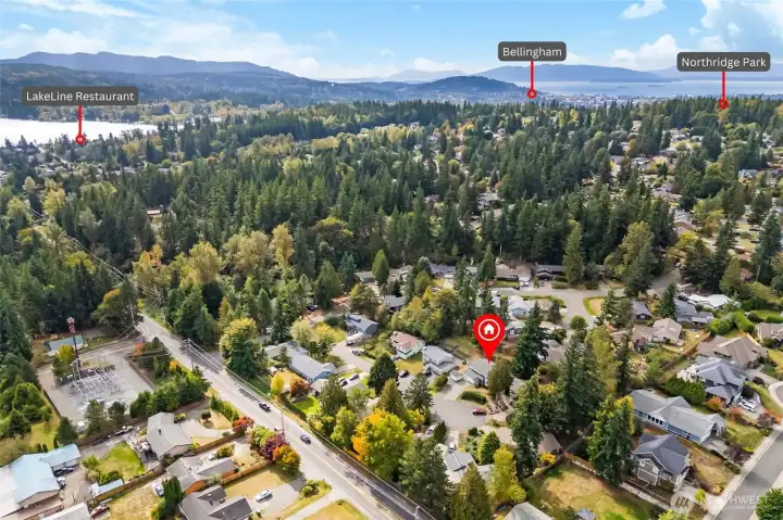 Walking distance to interurban trails