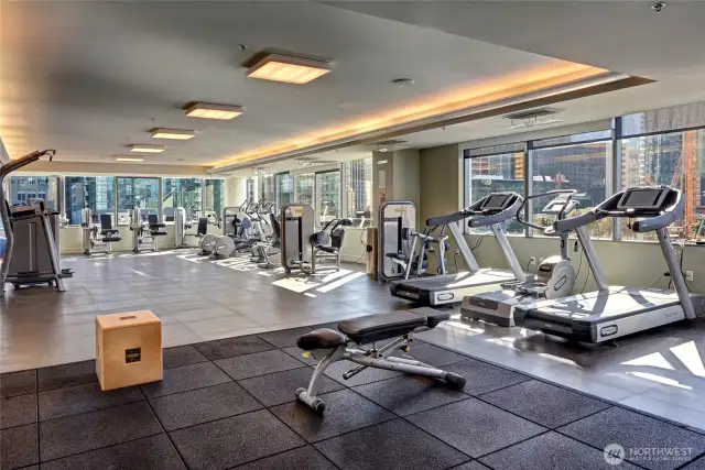 Gym located on 5th Floor