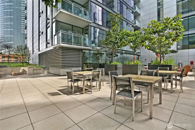 Terrace off of owners suite located on 6th Floor
