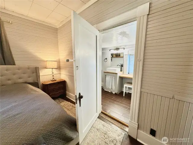 Bathroom entrance off of Primary Bedroom