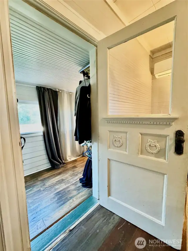Closet entrance off of Primary Bedroom