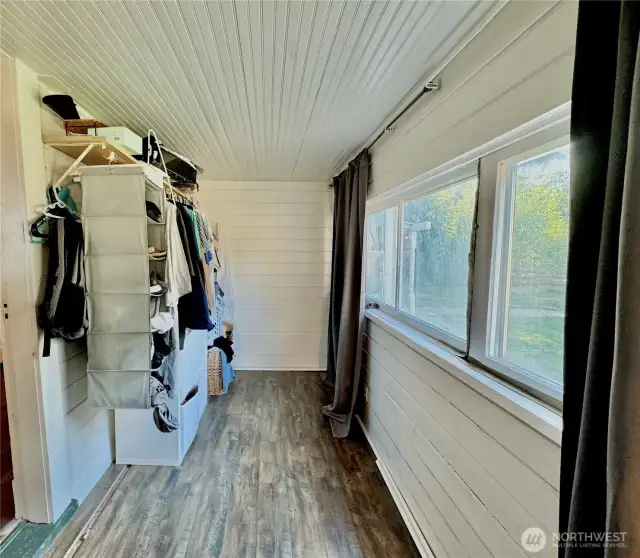 Primary closet