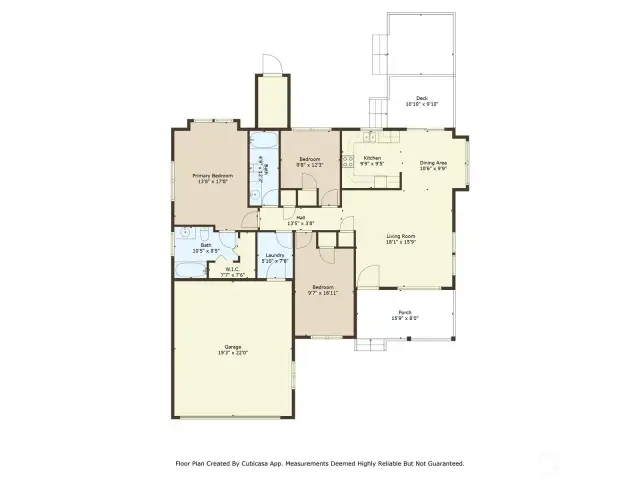 Dimensions are estimates & not exact
