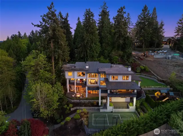 Impeccably landscaped throughout with magnificent Estate.