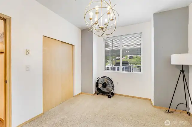 View of the second bedroom