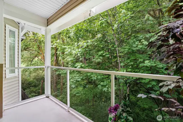 Serene greenbelt-enjoy birds and wildlife