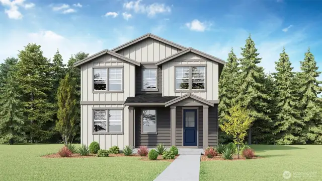 Rendering ONLY. Colors and elevation will vary.