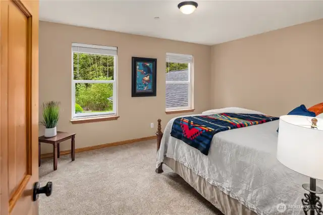 The 3rd Bedroom (and 4th) have walk-in closets and a Jack-n-Jill bath serving both bedrooms.