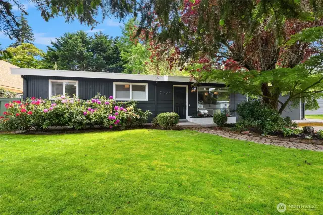Privately situated at the end of a serene cul-de-sac.