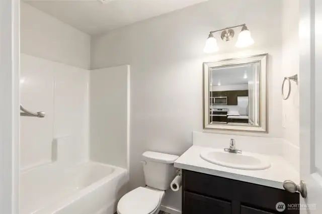 Full bathroom downstairs