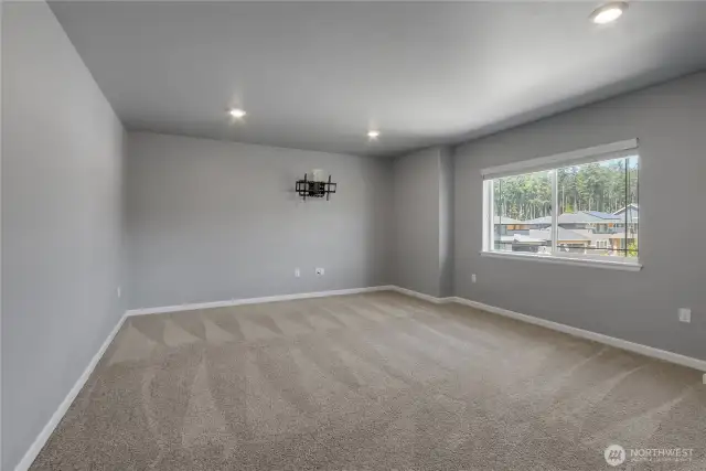 Upstairs bonus room