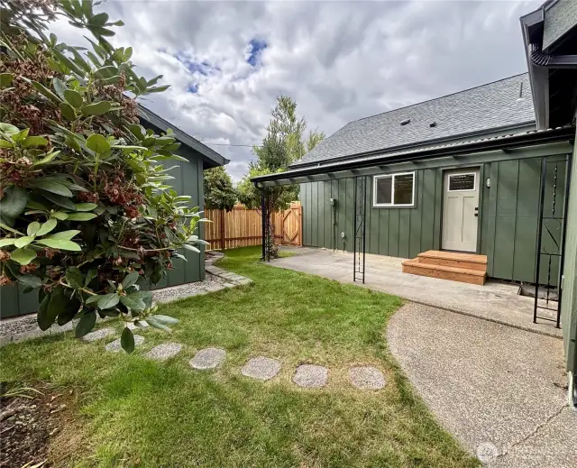 Backyard Covered Patio