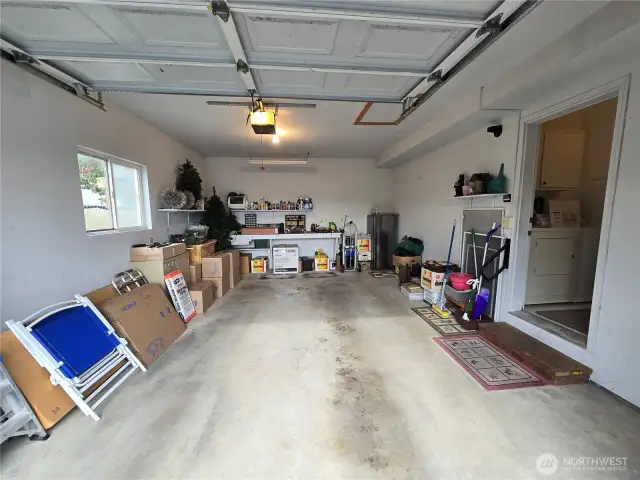 Attached 1-car garage