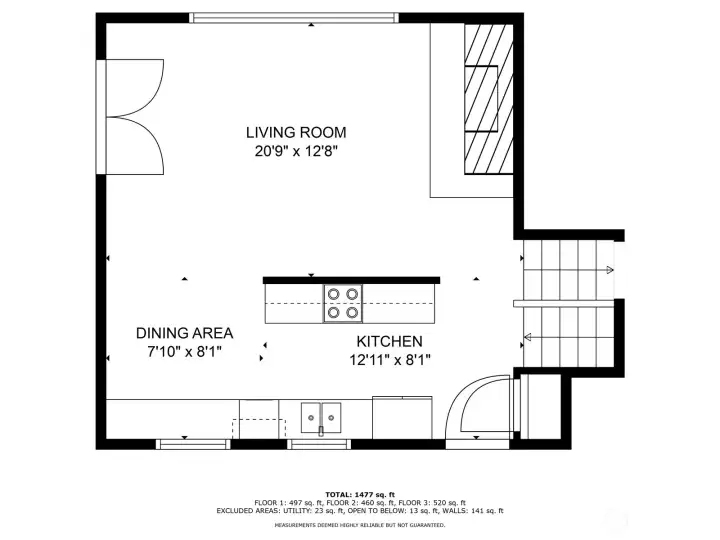 Main Level Floor plan