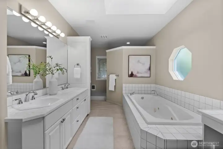 primary bathroom
