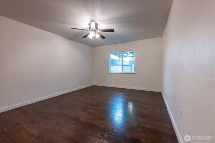Yup, it's a really big bedroom.