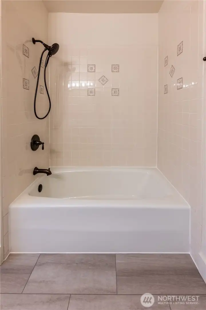 The workmanship that has been done in this home is tasteful, neutral, and well done.
