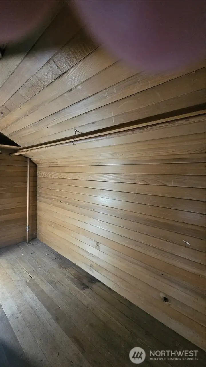 Cedar lined upstairs hall closset.