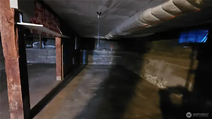 under stairs storage area