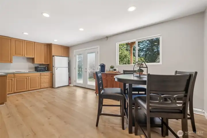 Welcome to the full lower level apartment! Could be used for MultiGen living or as an rentable ADU!