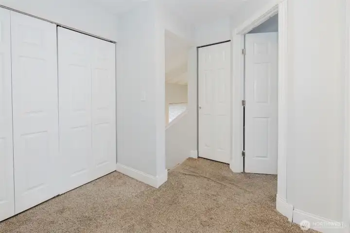 Hallway at top of stairs