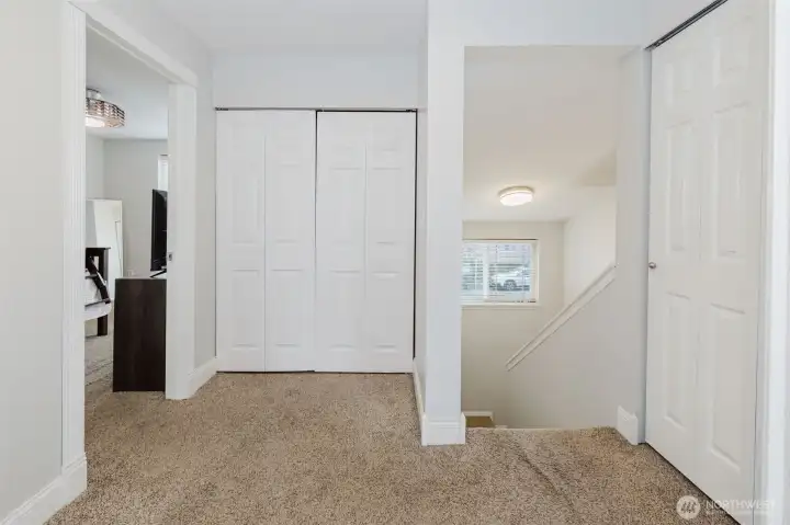 Landing at top of the stairs.