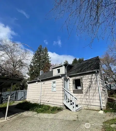 Back of property