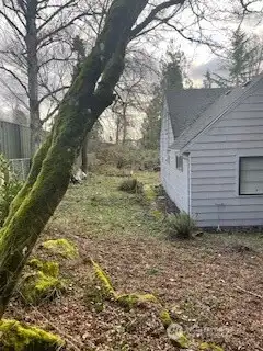 Left side view of property