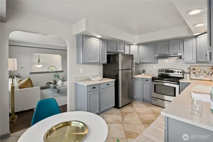 New Vent, and lighting