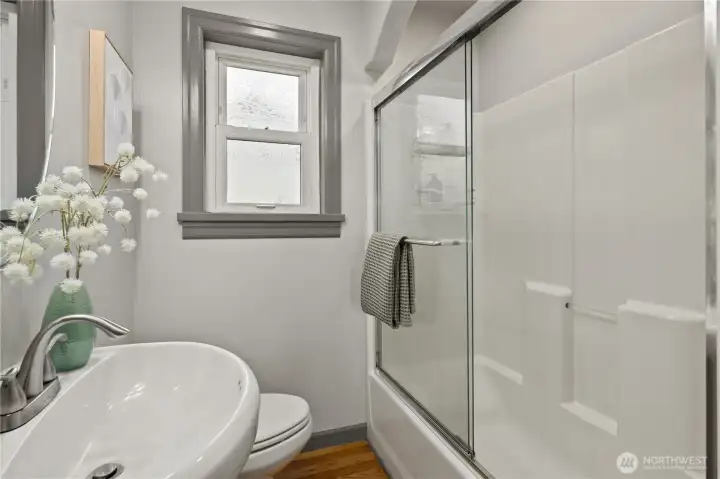 Main Bath on upper level