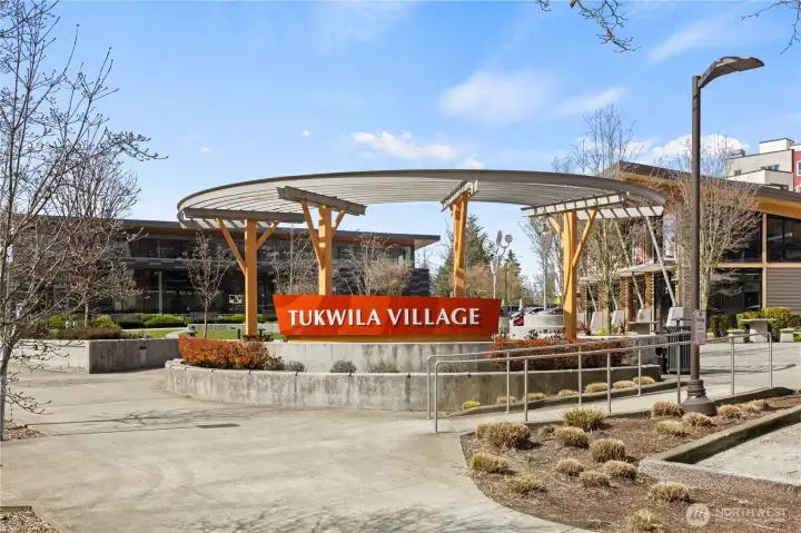 Tukwila Village, dining, coffee cafe, and more