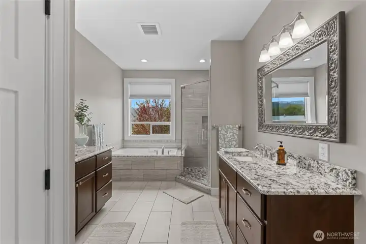 Another view of primary bathroom.