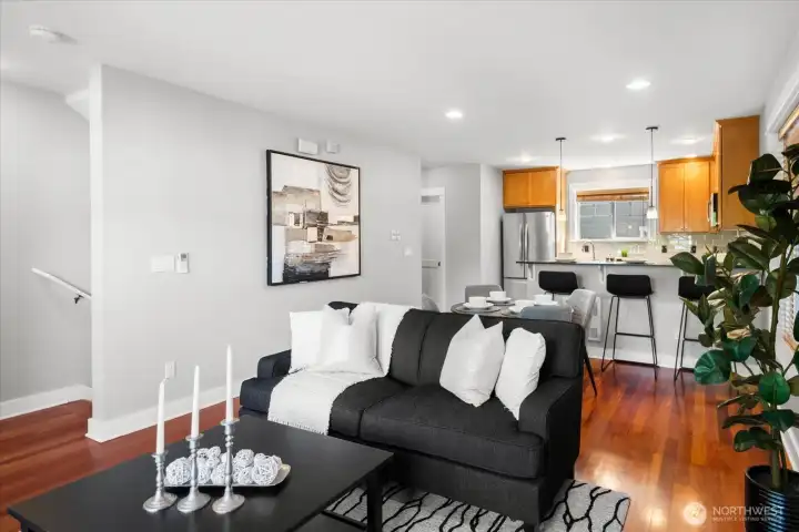Open flexible floor plan