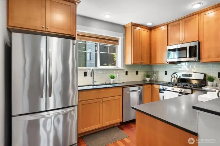 Plenty of counter space