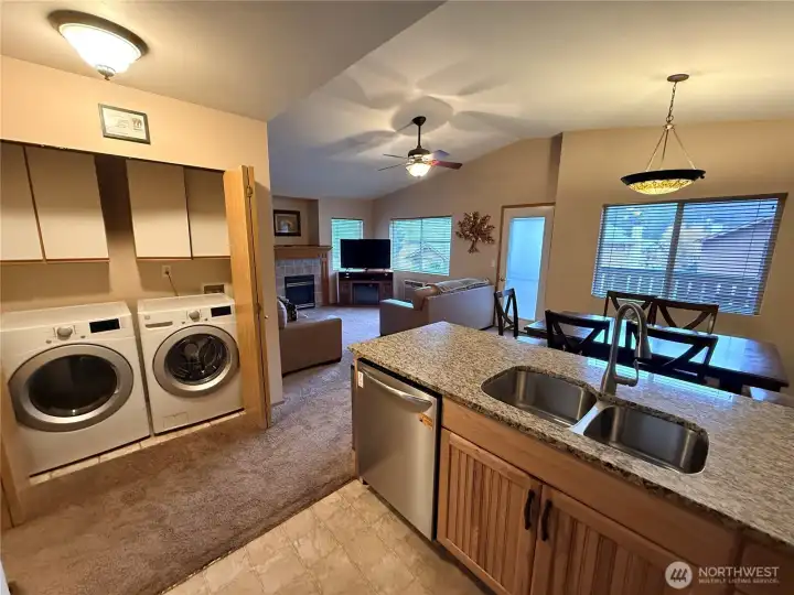 Open Kitchen to Living Room