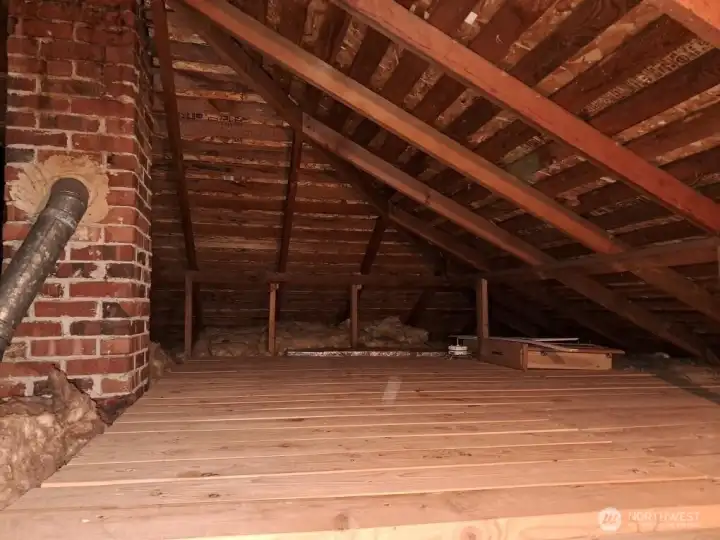 Attic storage. . .
