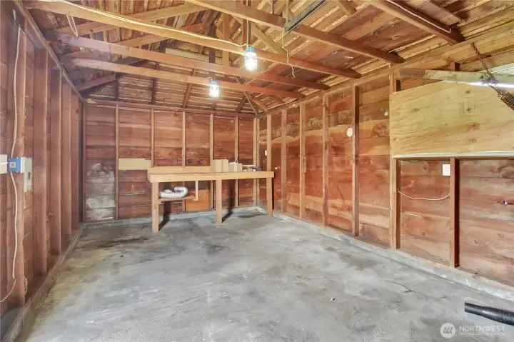 Interior garage