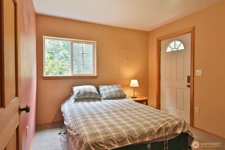 Main level bedroom. Main level bedroom.