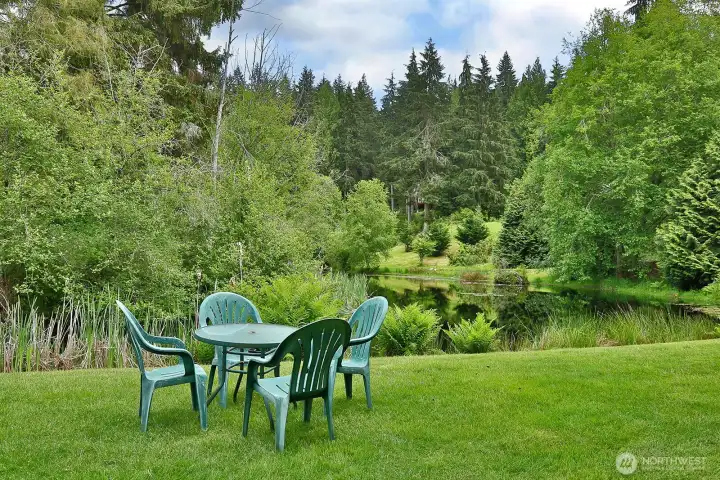 Peaceful island living surrounded by nature and tranquility. Enjoy peaceful mornings beside the sparkling private lake. Peaceful island living surrounded by nature and tranquility. Enjoy peaceful mornings beside the sparkling private lake.