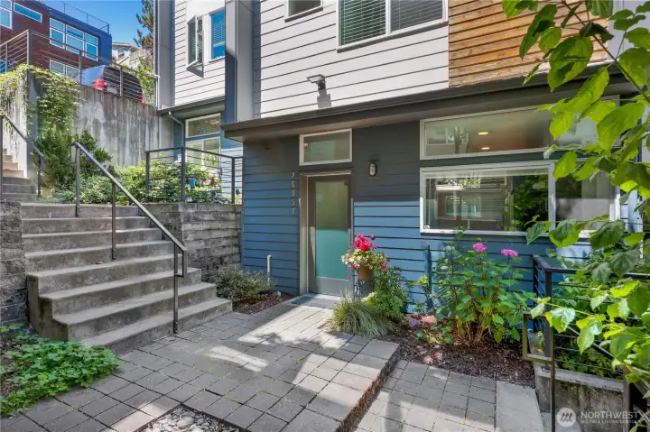Welcome home! Just up these steps is your designated parking spot! Welcome home! Just up these steps is your designated parking spot!