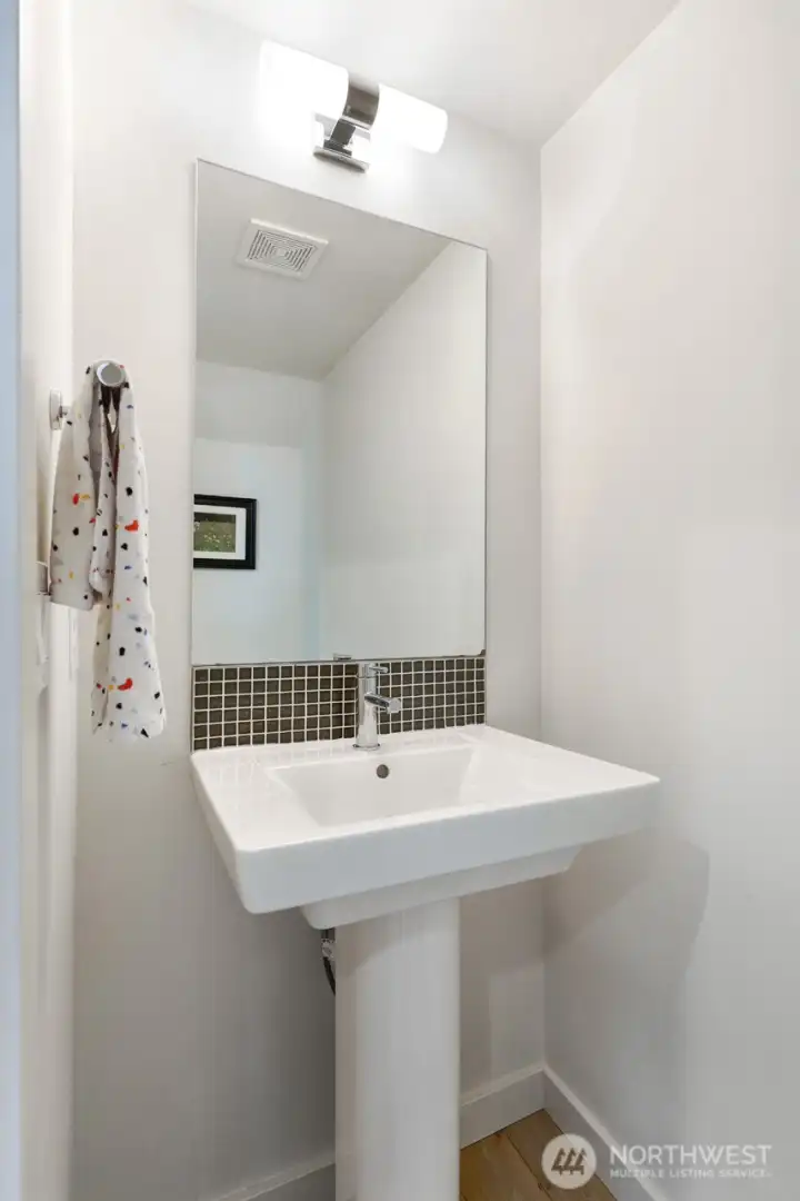 Main level guest powder room Main level guest powder room