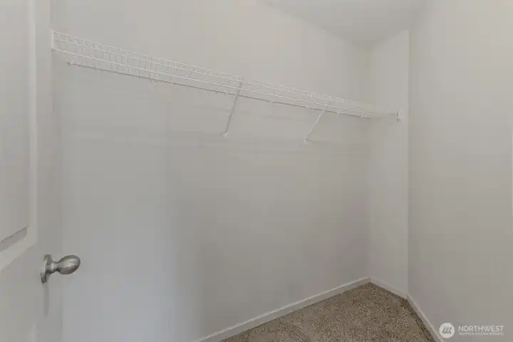 Bedroom #3 walk-in closet