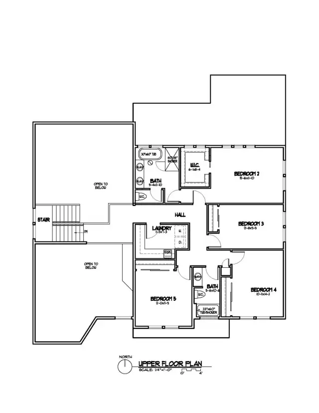 2nd floor architect plan drawing