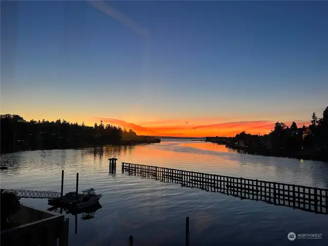 Sunsets are incredible.